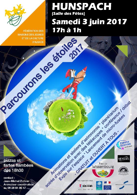 parcourons les étoiles 2017