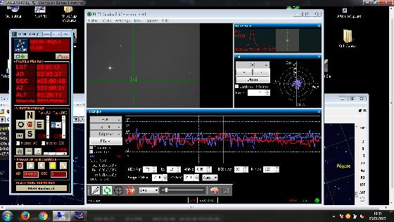 guidage avec newton + atik