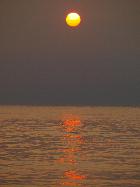 Coucher de soleil à l'île de Ré