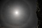 halo lunaire et jupiter