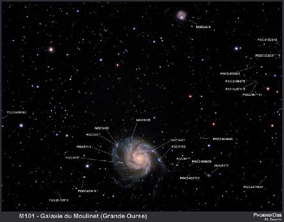M101 - NGC5474 + PGCxxxxxx - annotée 800px