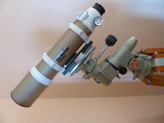 Lunette sur fixation