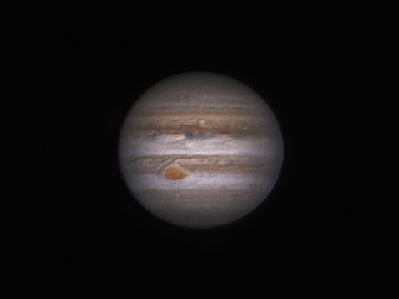 Jupiter le 8/4/2017 vers 22h19 GMT