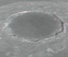 Lune Platon 3D anaglyphe Jaxa