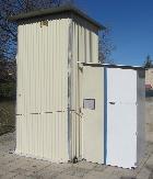 Les deux abris pour le 625 mm fermés