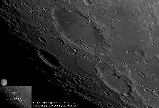 Lune cratère Schickard 180716 625mm B2 IR 807