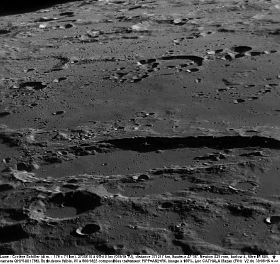 Haute résolution sur Schiller 625 mm barlow 4 IR 685 27/08/16 Version 2 300816 100%