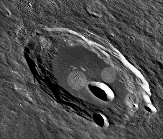 Champs cratères dans Hercule