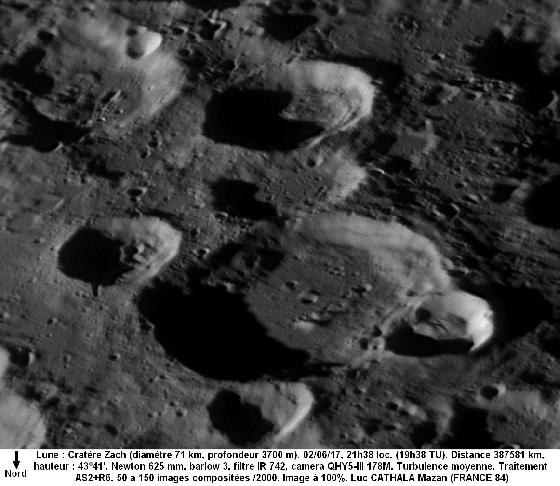 Cratère Zach 02/6/17 625 mm barlow 3 IR742 100% Luc CATHALA