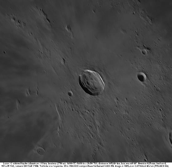 Cratère Képler 14/09/17 625 mm barlow 4 IR742 100% Luc CATHALA