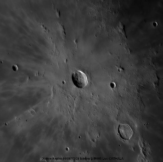 Cratère Kepler 16/08/17 C8 barlow 2 IR685 Luc CATHALA