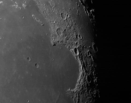 Mer des pluies et golfe des iris