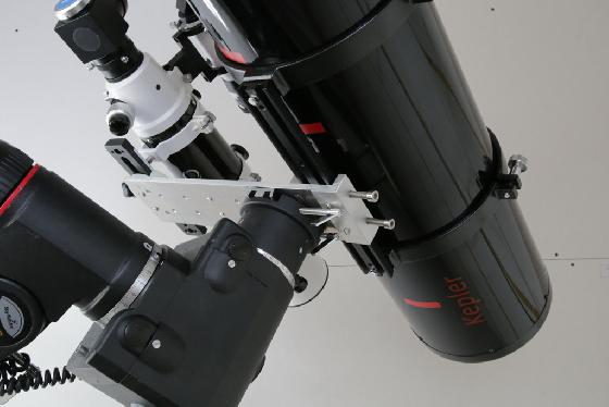 Platine de déport double ajustable