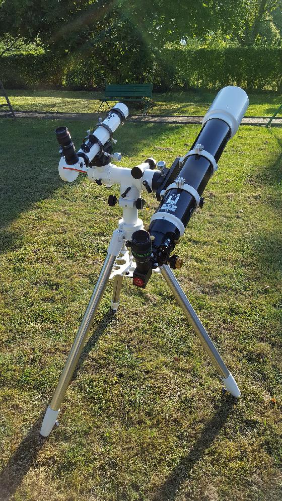 120ED + Lunt35 sur ALT-AZ Dual Kepler