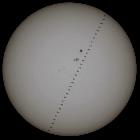 Transit Solaire de l'ISS du 07-09-2016 au Strock