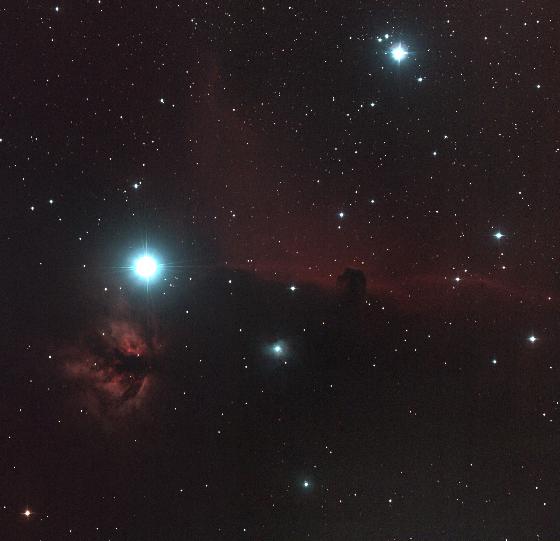 Ic434 et NGC2024 au photoStrock