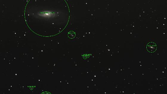 M106 - A7S - plate solving