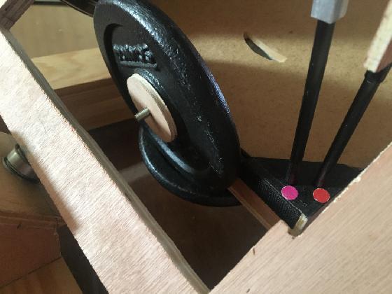 Fer à cheval - essais des contrepoids