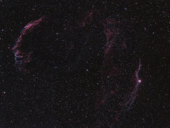 Dentelles du Cygne A7s (étoiles matées)