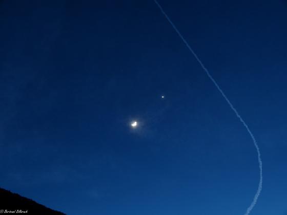 Trio Lune, Vénus, Mars 31.01.2017