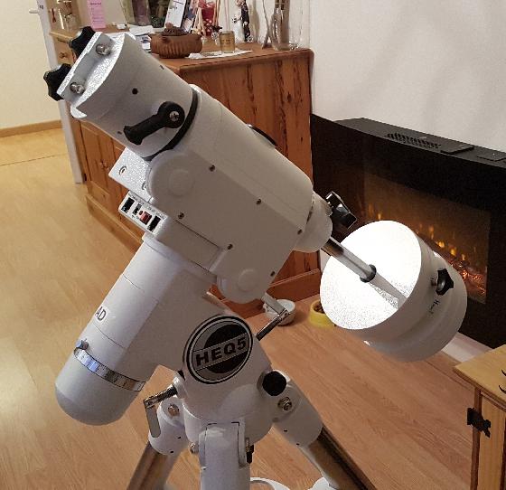 Vends ensemble d'une monture HEQ5 goto + sac + trépied