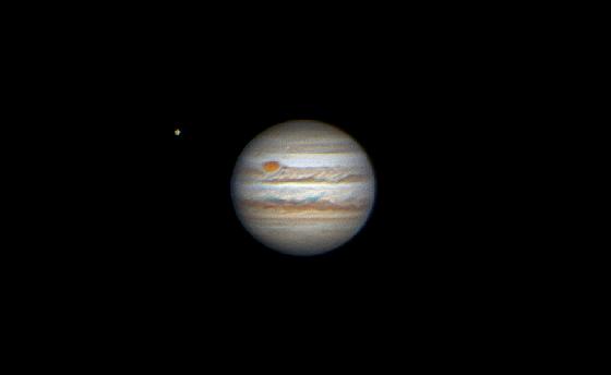 jupiter et ganymede