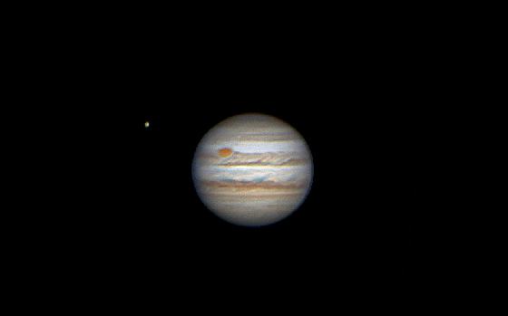 jupiter et ganymede
