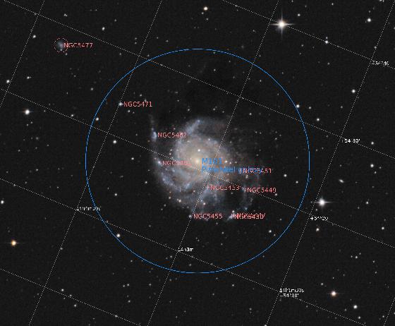 M101 annotée