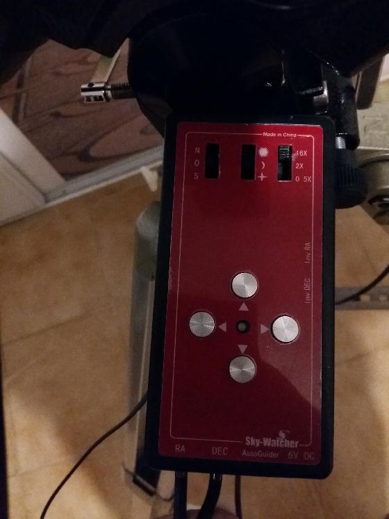 Monture Eq5 motorisée double axe.