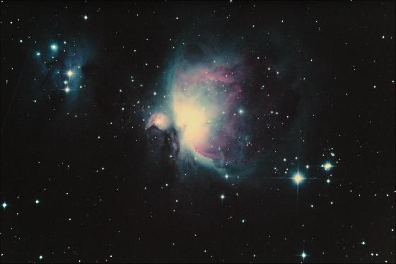 La grande Nébuleuse d'Orion