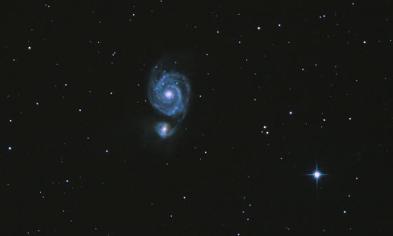 M51: La Galaxie du Tourbillon