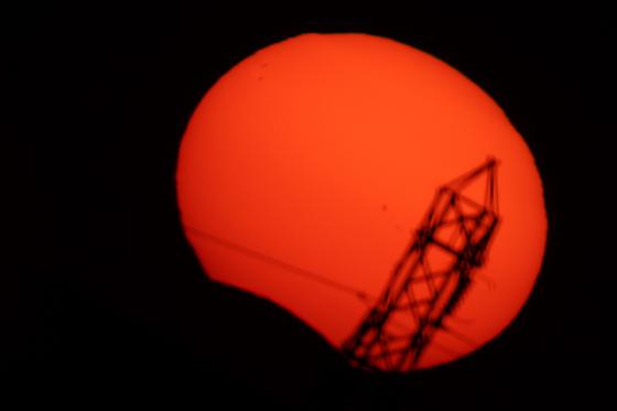Eclipse soleil depuis la France  20H50