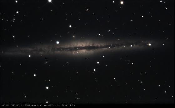 NGC 891 couleur