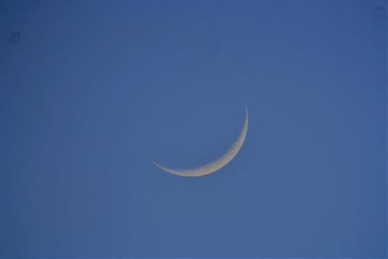 Croissant lunaire 02 déc 2016