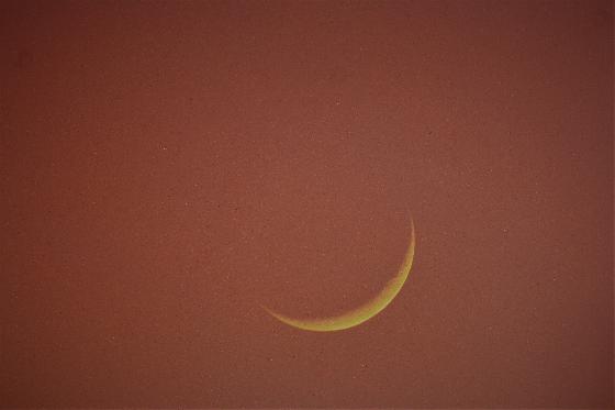 Croissant lunaire 02 déc 2016