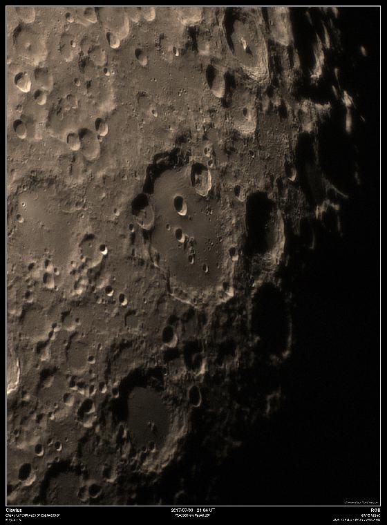 Clavius, le 3 juillet 2017