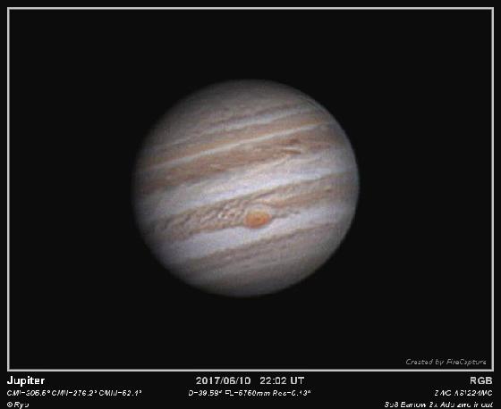 Jupiter 10/06/2017