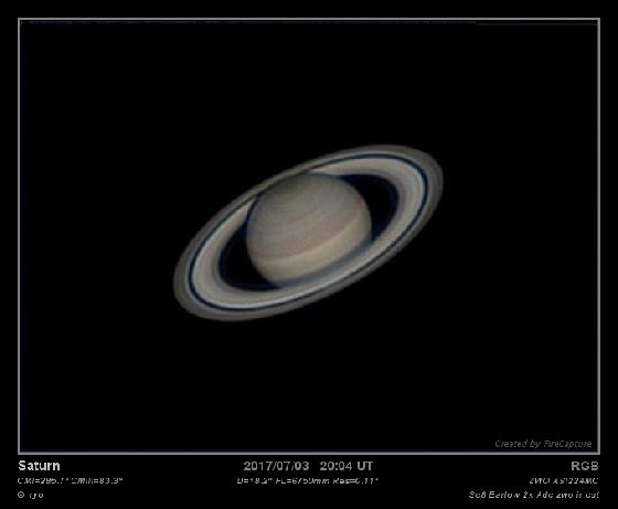 Saturne du 03/07/2017