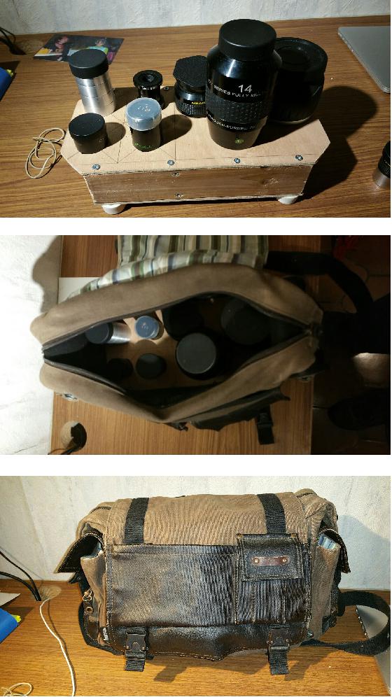 Rangement pour oculaires 