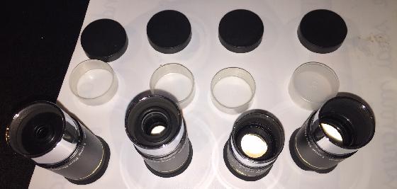 Set oculaires skywatcher WA 66, 6-9-15 et 20mm