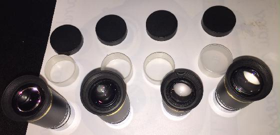 Set oculaires skywatcher WA 66, 6-9-15 et 20mm