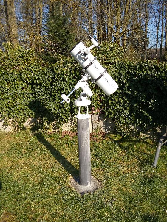 camera autoguidage autonome + tube