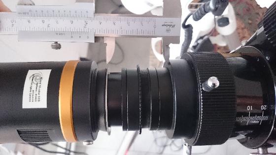 TS imaging Star 81 backfocus