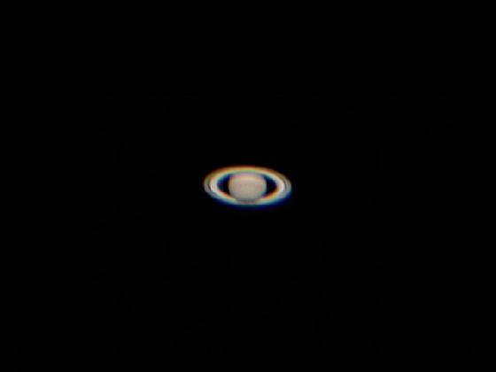 Saturne - 1ere photo