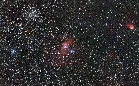 NGC 7635 nébuleuse de la Bulle