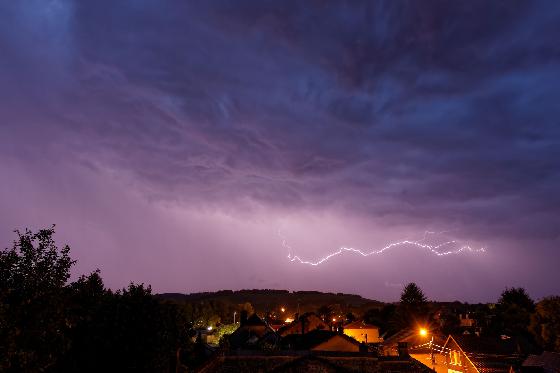 Orage ce soir