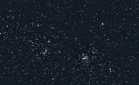 NGC 884 et NGC 869 - Double amas de persée - 27 sept 2016