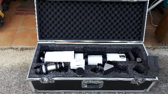 Explore Scientific APO ED127 flight case