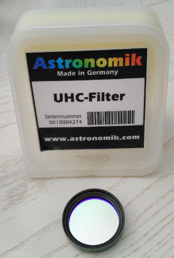 filtre UHC Astronomik en 31,75