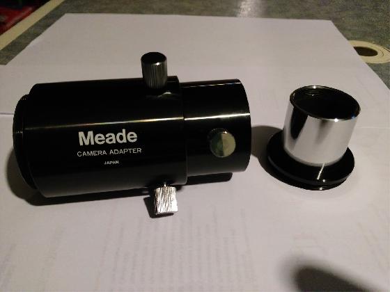 Adaptateur photo Meade tirage variable TT